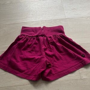 Vibrant Pink High-Waisted Shorts